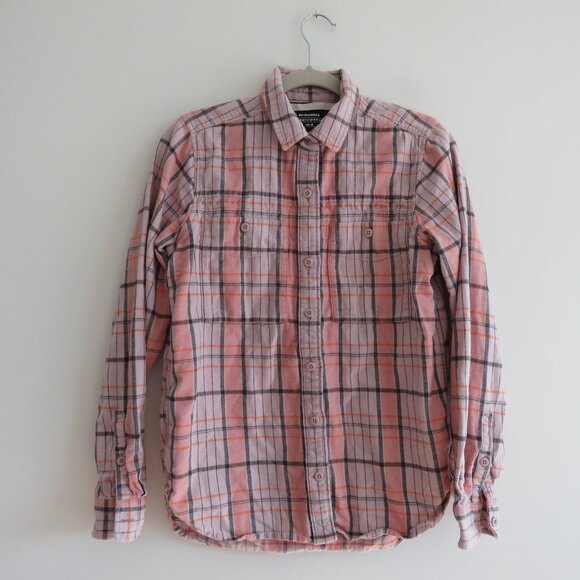 REI COOP Wallace Lake Flannel Shirt in Light Pink Plaid Gorpcore Outdoor Fall XS - Picture 2 of 13